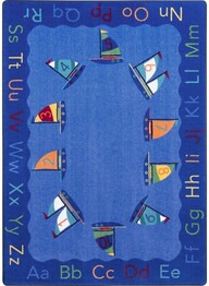 Joy Carpets Kid Essentials Smooth Sailing Multi